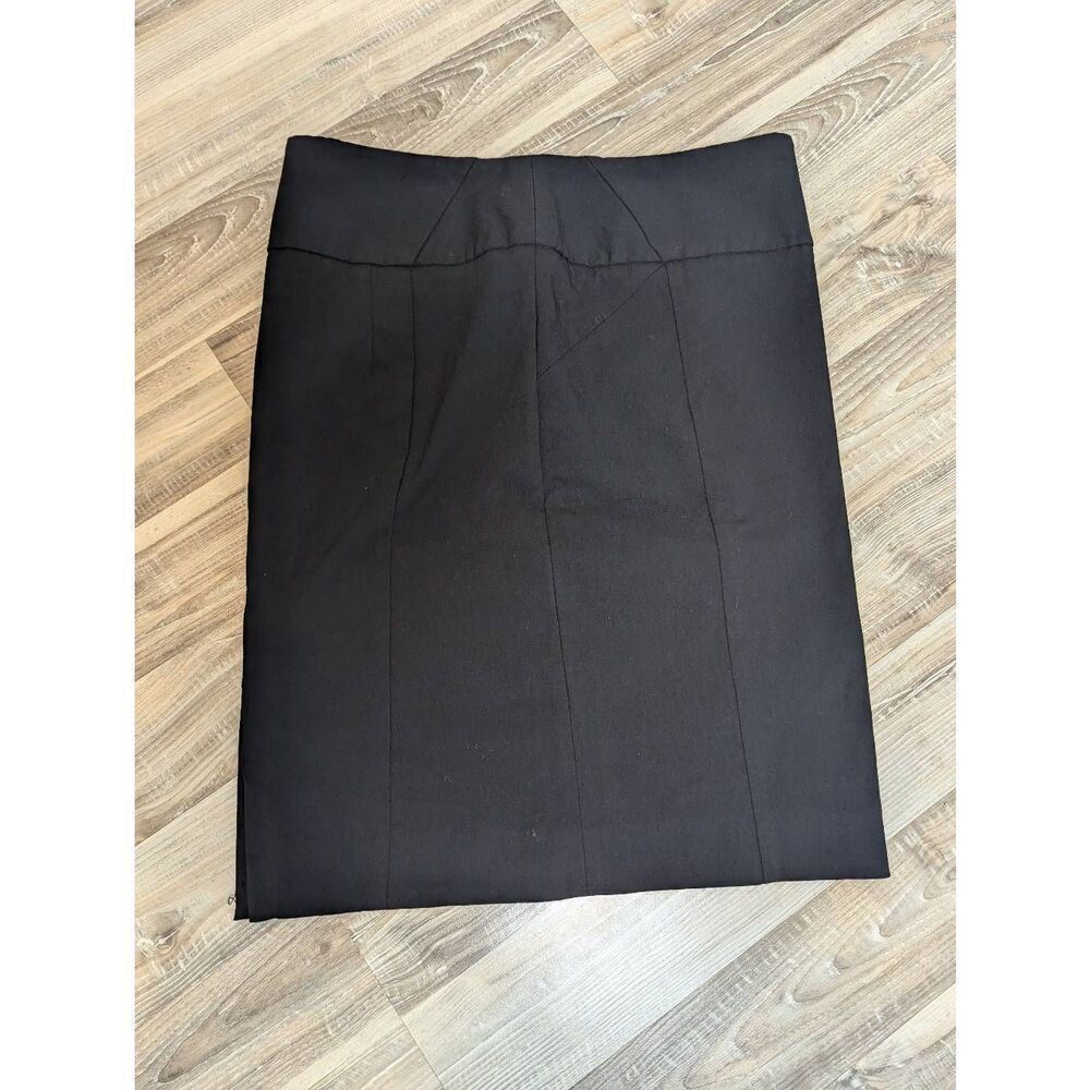 The Limited Pencil Skirt Women's Size 8 Black Stretch Viscose Blend Straight